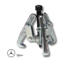3 JAW GEAR PULLER - GERMANY STYLE (74-GP909) - Click Image to Close